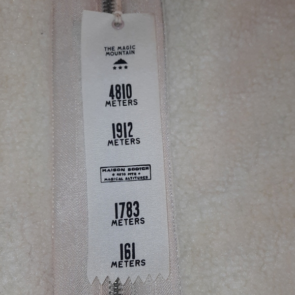 SCOTCH & SODA BONDED TEDDY HOODED JACKET - Picture 9 of 15